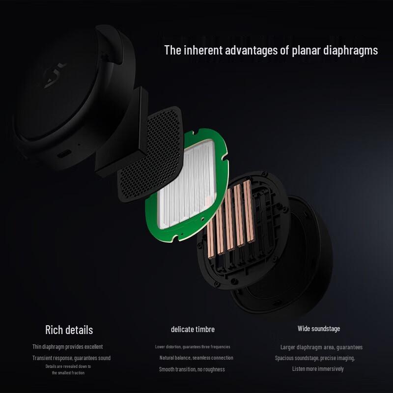 Edifier STAX SPIRIT S5 Over-Ear Planar Bluetooth Headphones