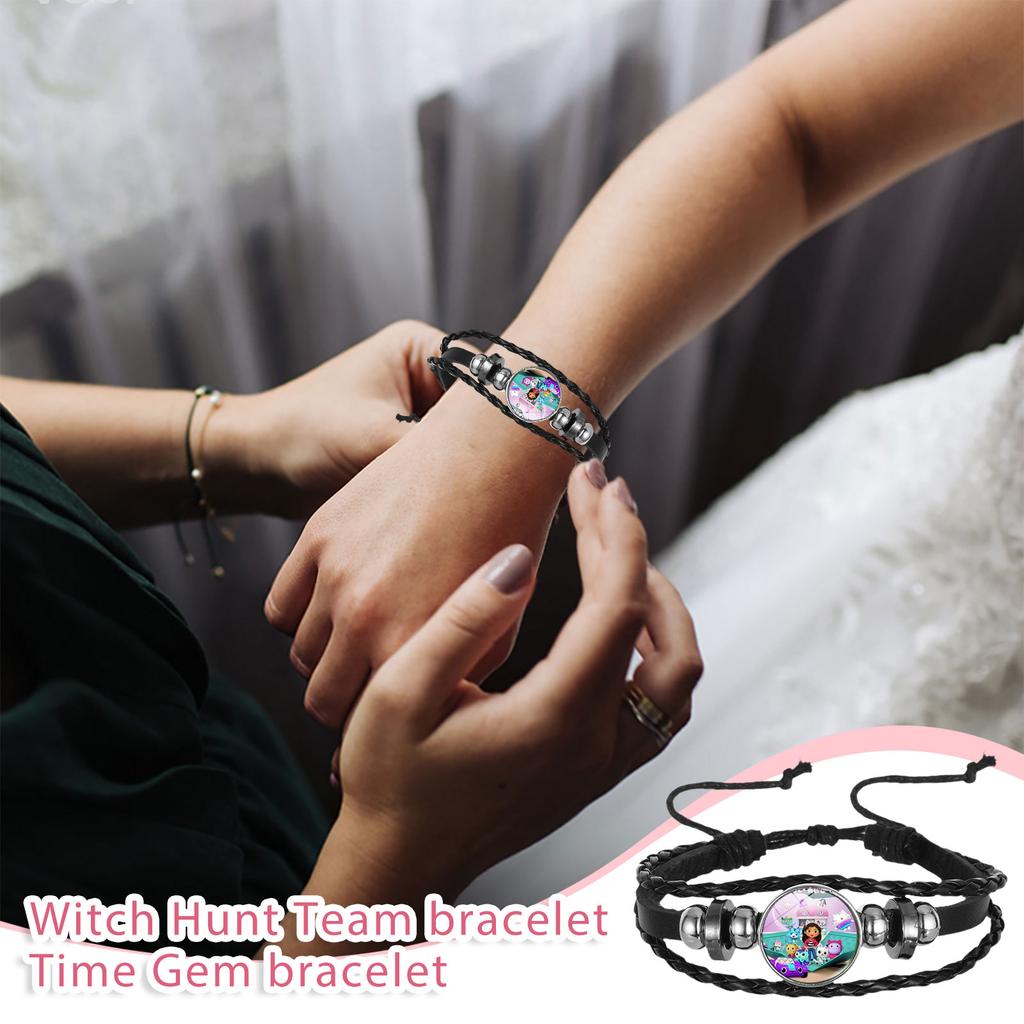 Bracelet Time Bracelet  Black Fashion Versatile Hand Rope Jewelry