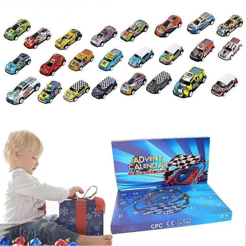 Countdown Toy Car 24 Day Countdown To Christmas Toys Cars Children's Gifts