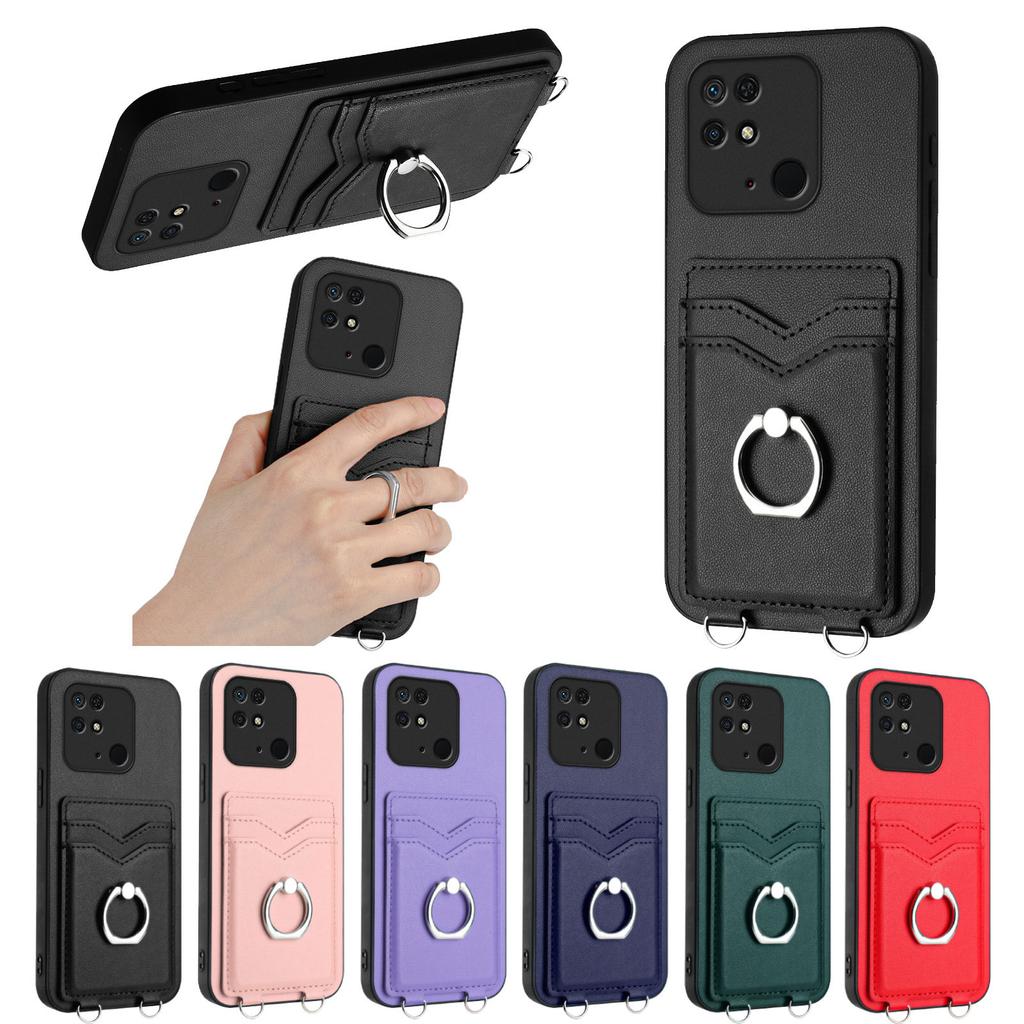 Kartenhalter Schlitze Ring Halterung Abdeckung Handyhülle Für Xiaomi Redmi Turbo 3, Poco F6, Civi 4 Pro, Note 13R Pro, Note 13, Note 12, A3, Poco X6, Poco X5 Pro...