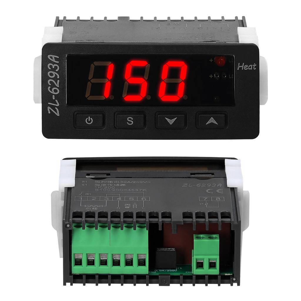 ZL-6293A Iintelligent Temperature Controller Silicone Rubber Heating Plates Controller Digital Di lay Thermostat High Temperature Controllers
