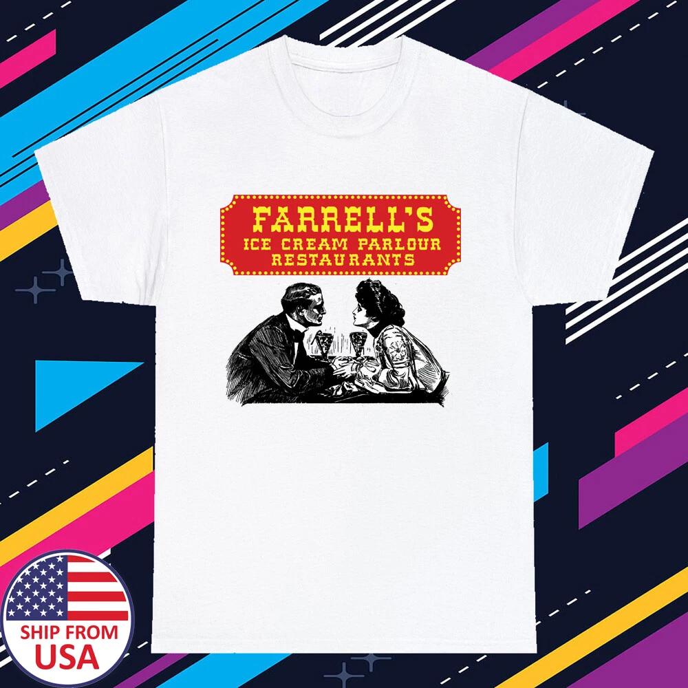 Farrell s Ice Cream Parlour Men s White Size S-5XL L