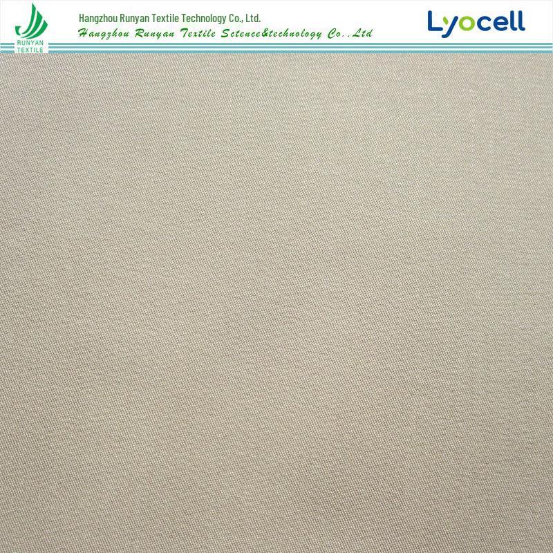 

190gsm Tencel Lyocell Cotton Stretch Twill Fabric, 32x32+70D Tencel Blend