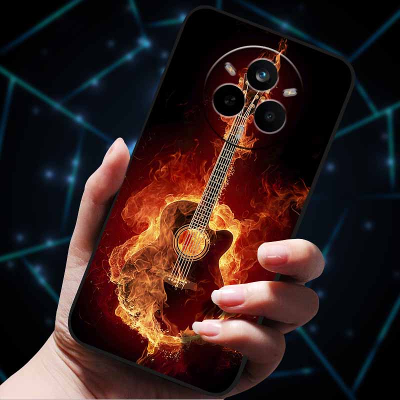 For Realme 14 Pro 5G Case 14Pro+ Soft Silicone Bumper 3D Flowers Emboss Phone Cases for Realme 14 Pro+ Plus Back Covers Shells