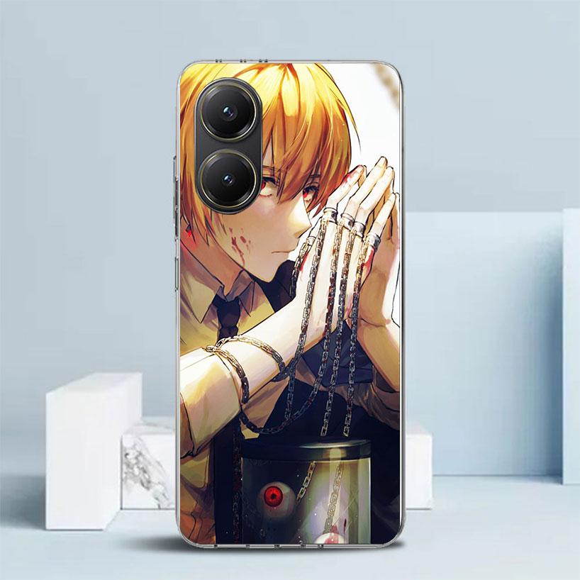 

Huner X-Hunters Kurapika Phone Case For Xiaomi Poco F7 Ultra X5 X6 X7 Pro M7 Redmi 15C 15 13C 13 12C 12 10C 10 10A 9 9C 9A 9T Co Xiaomi Poco X6 Pro