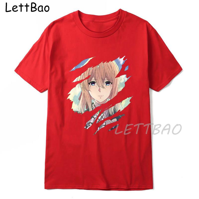 Graphic Aesthetic Violet Evergarden Cattleya Baudelaire Kawaii Women Men T Shirt Harajuku Cute Streetwear T Shirt