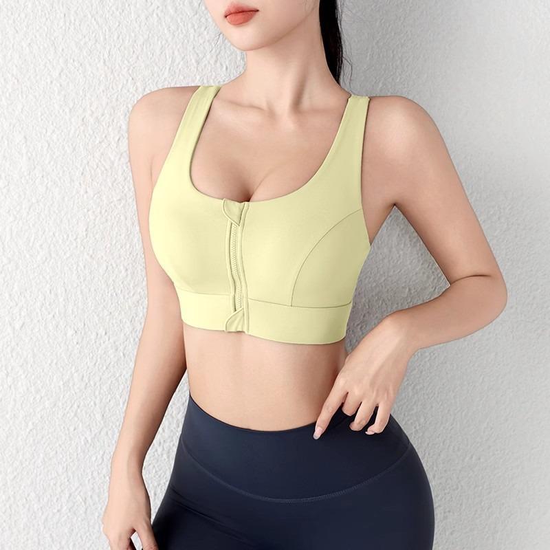 High-Impact Plus-Size Sports Bra for Women - Shockproof, Anti-Sag, Quick-Drying Yoga & Running Top