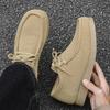 2026 Men's Casual Suede Shoes Vintage Style Lace - Up Flat Shoes Breathable Comfortable Daily Wear Shoes for Walking & Bussiness