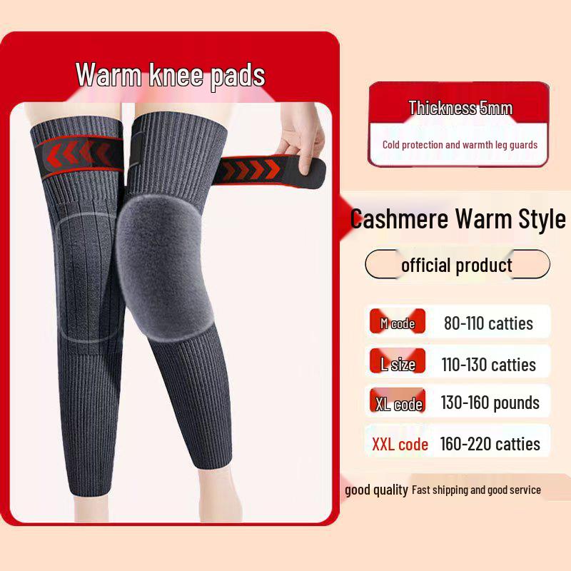 Thickened Autumn & Winter Knee Pads: Warm, Comfortable Joint Protection for Cycling