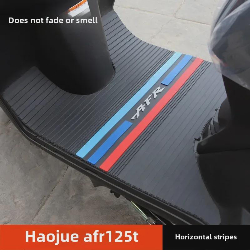 Gummi-Pedalauflage für Haojue City Eagle AFR125 HJ125T-27 Motorrad