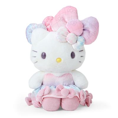 Sanrio Plush Toy Kitty 50th The Fashionable Ribbons Hello Kitty 265608 (Bună ziua de naștere)