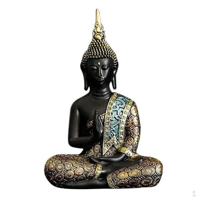 Statue for 6.3'' Buddha Collectibles and Figurines, Meditation Decor, Room Decor