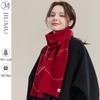 JIUMU Women's Winter Knit Wool Scarf