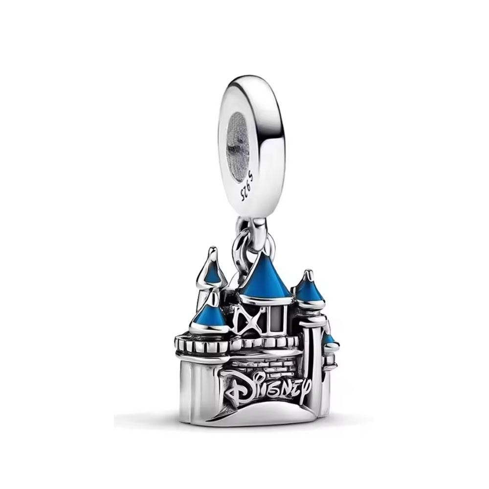 Fashionable 925 Silver Cartoon Beads Compatible with European Bracelet Koala Rabbit Mouse Princess Anime Beads DIY Jewelry Gift