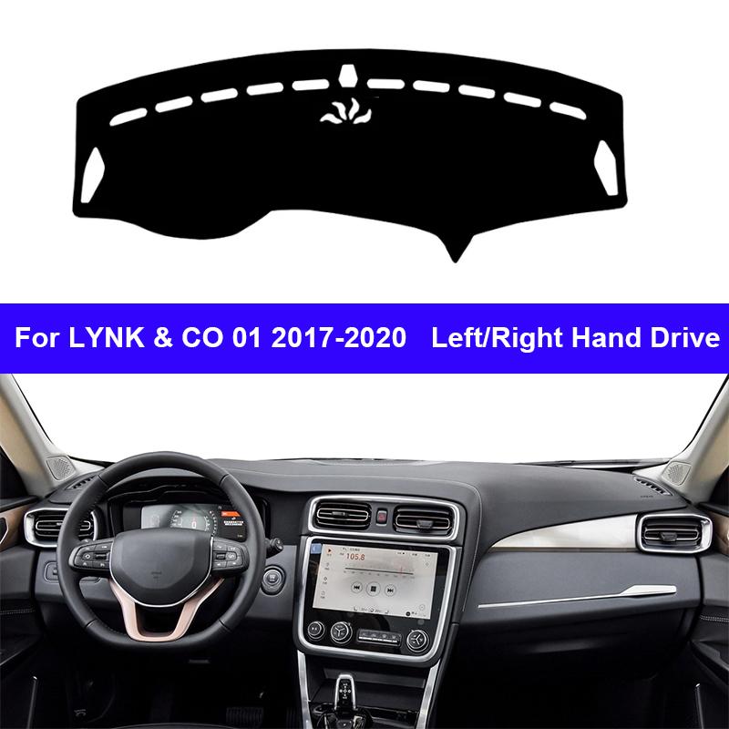 

Внутренняя крышка приборной панели автомобиля для LYNK & CO 01 2017 2018 2019 2020, коврик для приборной панели, ковер, козырек от солнца, DashMat