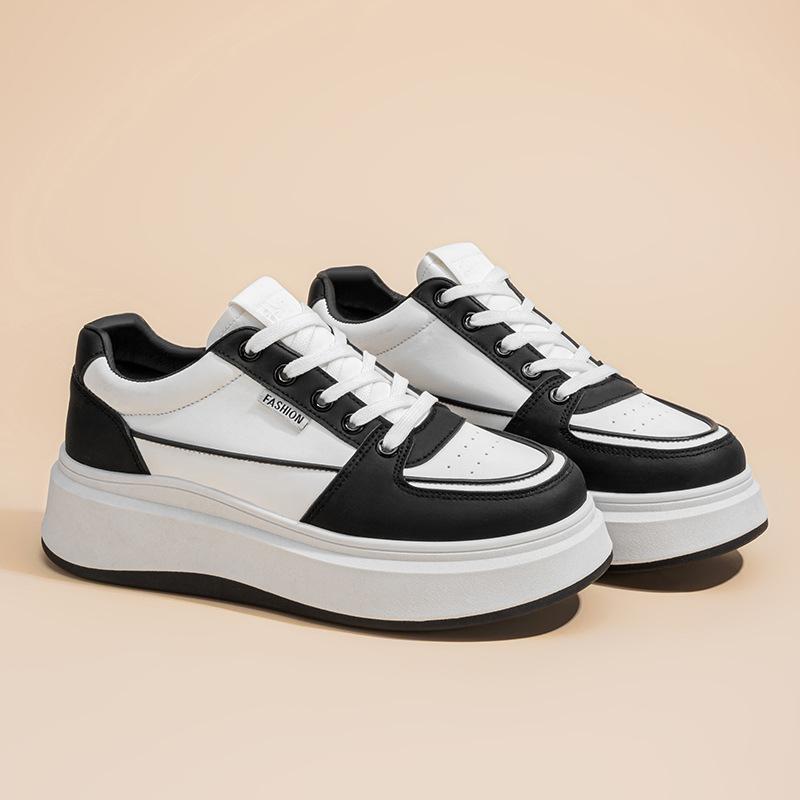 Spring Women's Shoes New Breathable Little White Shoes Children's Versatile Ins Korean Version Platform Sports Casual Board Shoes Women's Tide Shoes
