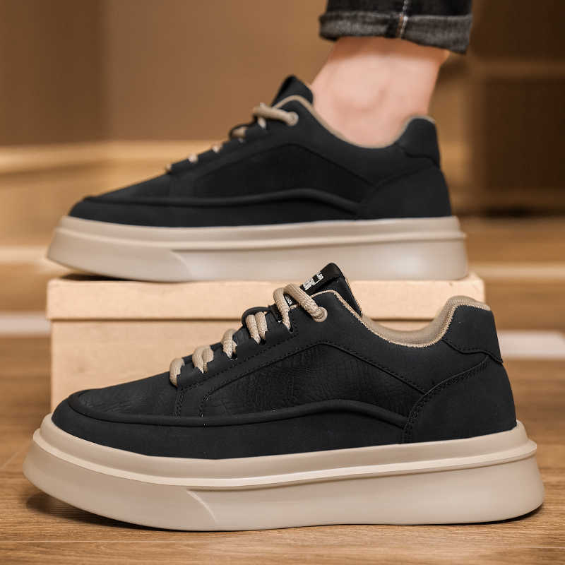 Fashion High Platform Height Increasing Retro Women Shoes Black Woman Boots Women's Ankle Sneakers Sport Best Selling Tenes Teniss