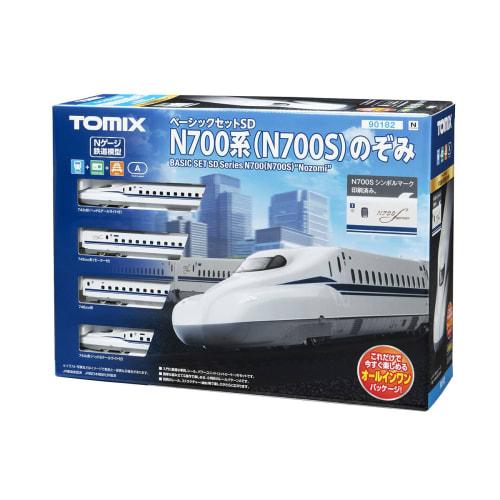 Tomytec TOMIX N Gauge Basic Set SD N700 Series (N700S) Nozomi 90182 Model Train Beginner Set, White