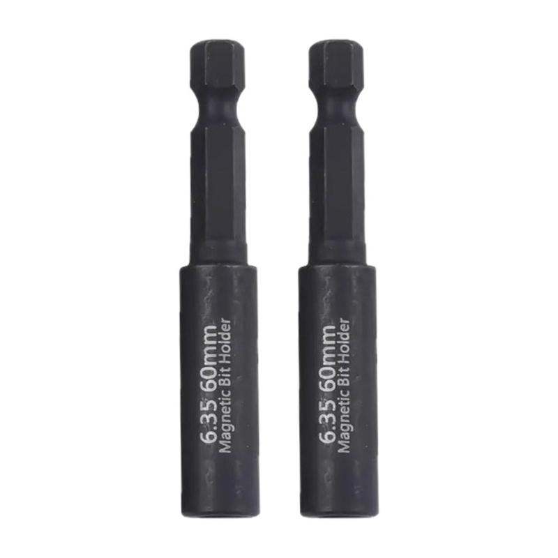 

Magnetic Hexagonal Key Bit and Extension Bar Set Alloy Steel Construction Featuring 60mm Length Antislip Black Surfaces for Compacted Work Areas
