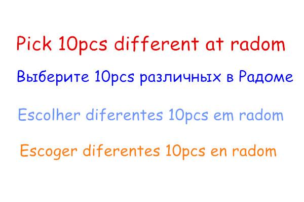 

10pcs/lot MOC Bricks Long Short Beard Moustache Figure Educational Building Block Kids Toys