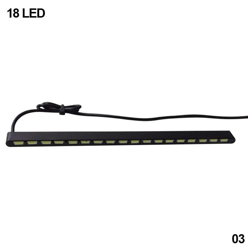 

1 шт. Автомобильные дневные ходовые огни DRL 7030, светодиодная лента для автомобильного дневного света SMD 12/14/18 светодиодов