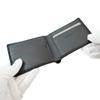 [Inden-ya] Inden Bifold Wallet, Bill Compartment I, No Coin Purse, Deerskin, Black with Black Lacquer, Tortoiseshell Pattern, 2005-01-003