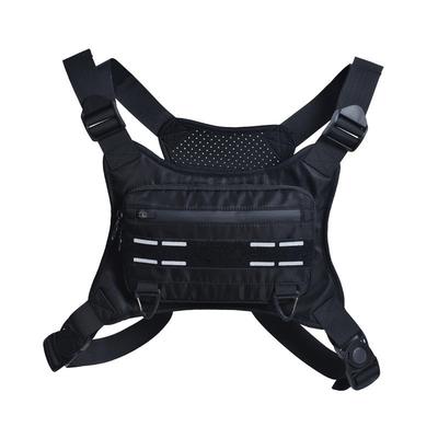 Gilet sportivo regolabile per corsa e ciclismo - Borsa per telefono unisex traspirante