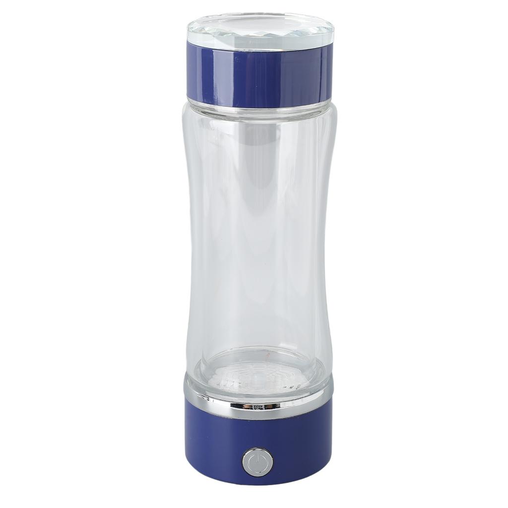 Hydrogen Generator Water Bottle 420ml SPE PEM Technology Water Ionizer Rechargeable Hydrogen Rich