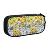 Custom Pokemon Theme Large Capacity Bags for Child Mew School Pencil Bag for Boys Gilrs Kids
