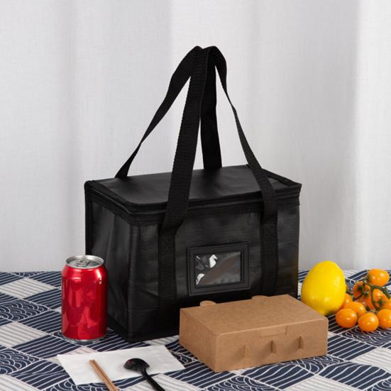 Insulated Bag 16/28/50L Pizza Delivery Cooler Bags for Travel Food Delivery Reusable Grocery Bags Warm Cooler Bags
