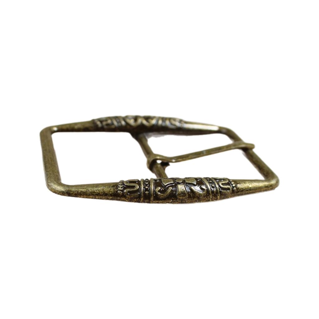 Fashion Carved Floral Pattern Belt Buckle Replacing Component Easy to Use Heavy Rock Belt Buckle Replacements for Adult