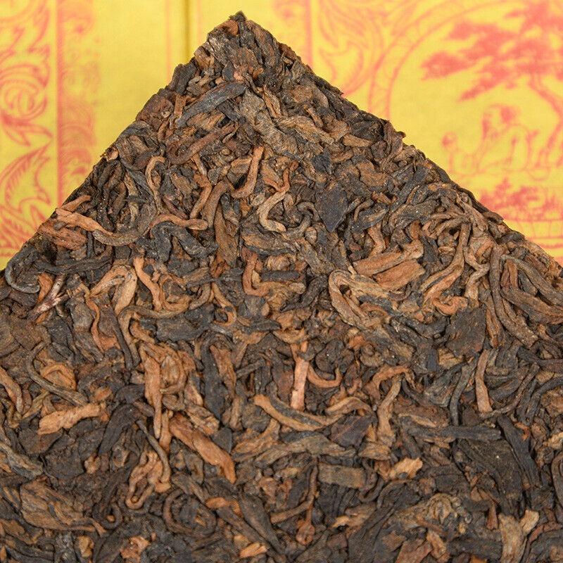 Чай Yunnan Pu er Ripe Golden Bud Ripe Tea Brick 250г — фото 4