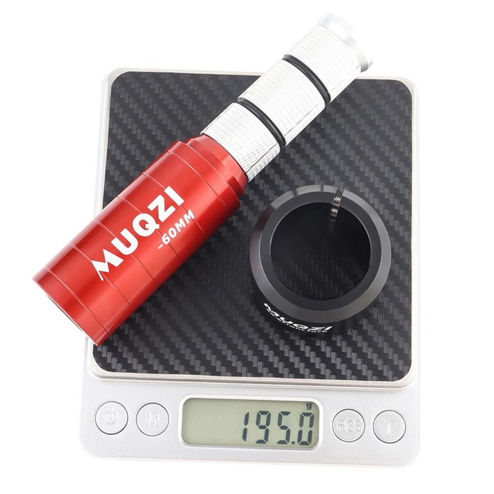 28.6 Fork Stem Extender Invisible Type Aluminum Alloy Handlebar Stem Extension Embossed Ruler Anti-slip Handlebar Riser Adaptor