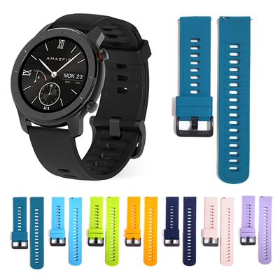 Cinturino Per Orologio Intelligente Huami Amazfit Cinturino da Polso in Silicone Per Amazfit Bip GTR 3 Pro/47mm 42mm GTS 2 2e Stratos Braccialetto