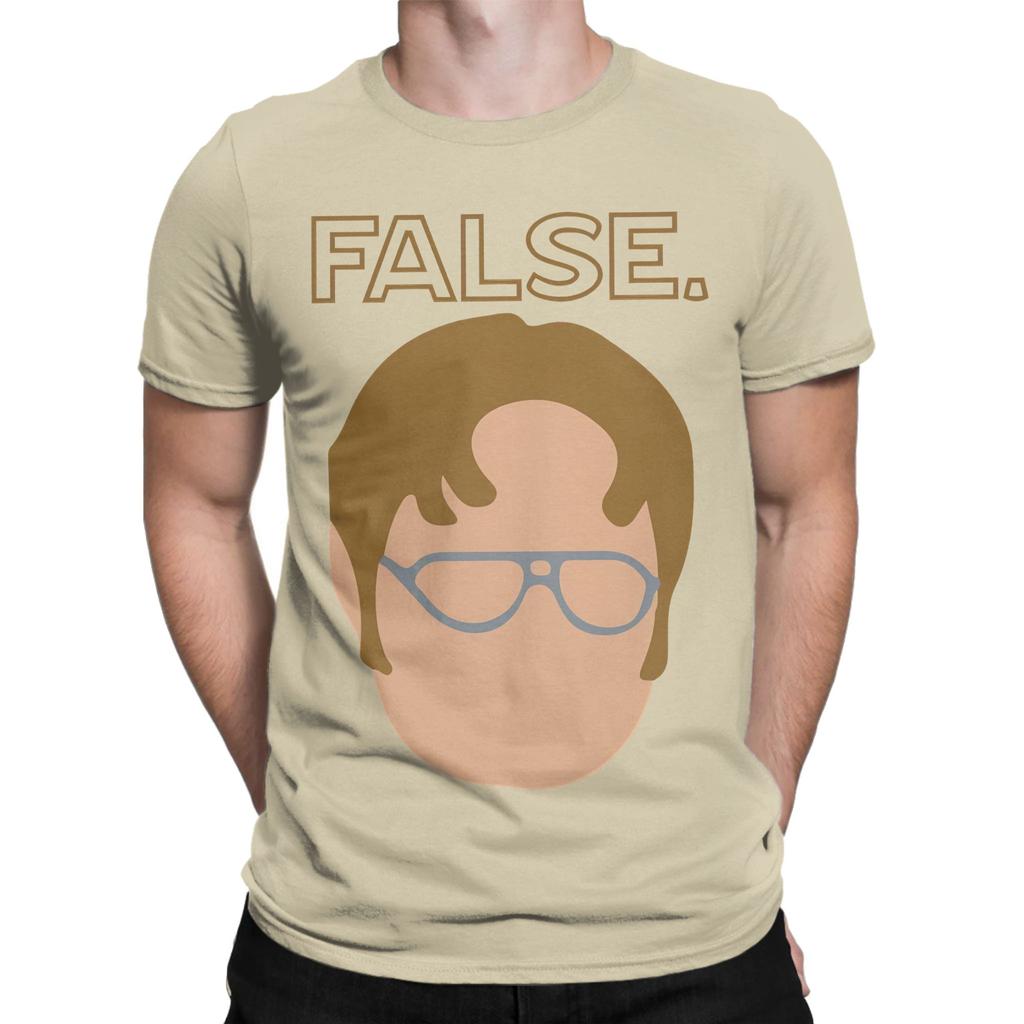 The Office Dwight False Apparel Unisex T Shirt 100 Cotton Tee Graphic Printing Tshirt Clothing