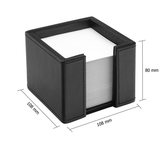 Carnet de rendez-vous - carte de fidelite - carte de bronzage Osco - BKPUMP100 - Bloc-notes-Cuir synthetique-Noir