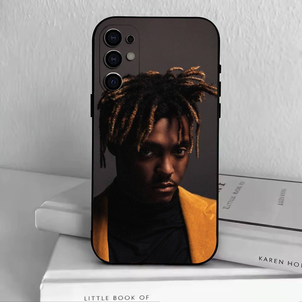 999-Juice WRLD-JW Phone Case Black Silicone Soft For Samsung S25,S24,S21,S22,S23,S30,Ultra,S20,Plus,Fe,Lite
