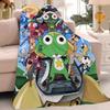 Anime K-Keroro G-Gunsou Blanket Warm Soft Suitable For Bedroom Sofa Bed Living Room Office Travel Camping Gifts