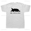 Funny Bull Terrier At Work T Shirts Humor Graphic Fashion Short Sleeve ONeck Dog Dad Dogfather Gift Hip Hop Tshirt Casual Tees