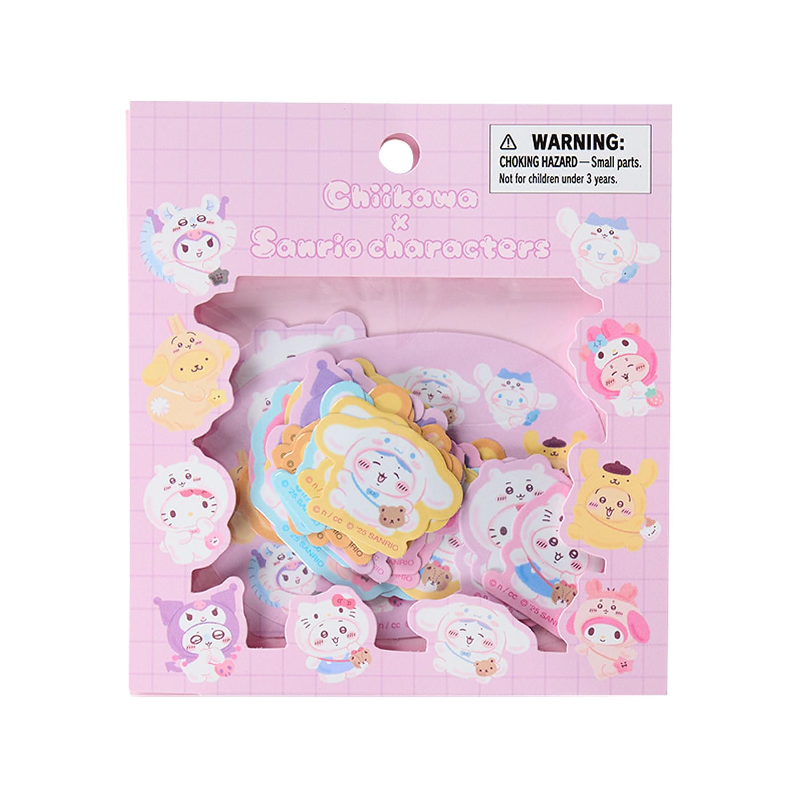 

Sanrio Chiikawa Sticker Set, Sanrio Characters, Paper, Ages 3 and up, 537098