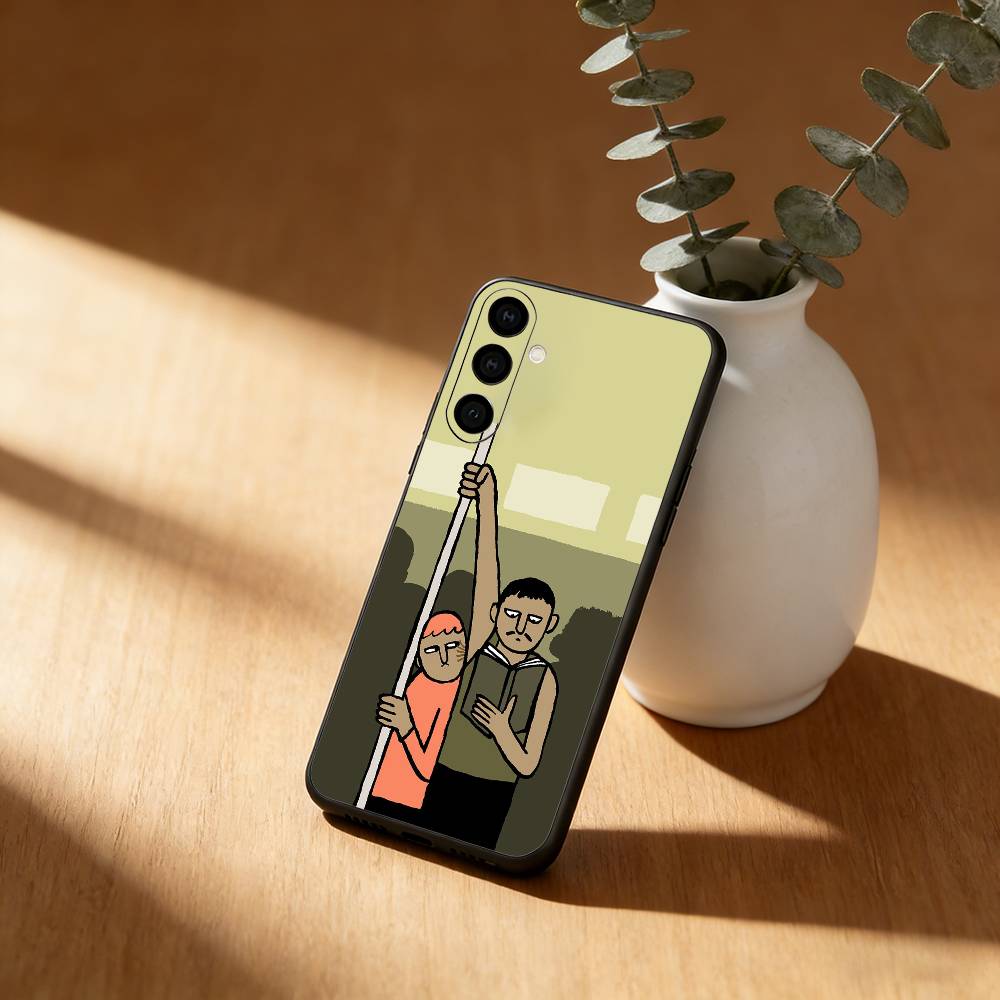J-Jean Art J-Jullien Phone Case For Samsung Galaxy A20,21s,22,31,32,52,53,72,73,80,91 Soft Black Shell
