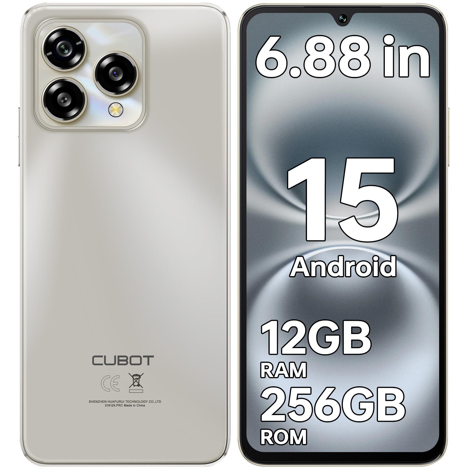 CUBOT A40 Viedtālrunis Android 15, 12GB+256GB/1TB