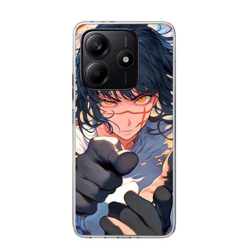 C-Chainsaw Mans Yoru War Devil Phone Case For Xiaomi Redmi Note 15 14 13 12S 12 Pro Plus 11S 11E 11 11T 10S 10 Art Soft Pattern