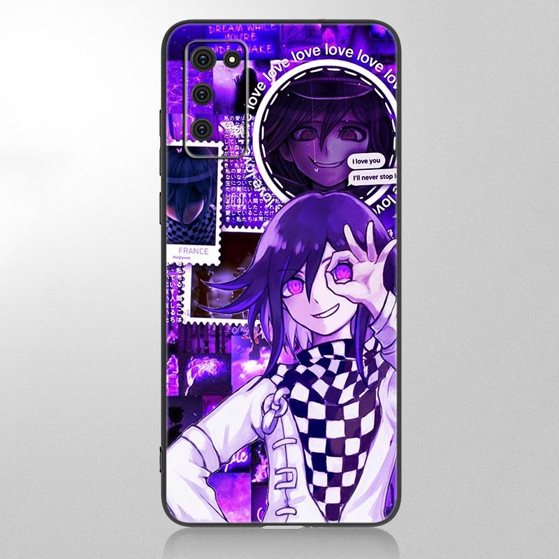 Danganronpa Kokichi Ouma Hülle Für Samsung Galaxy A12 A02S A22 A32 A52 A72 A71 A51 A41 A31 A21 A11 A50 A70 A10S A20S Schwarze Hülle