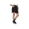Adidas Originals Adicolor Solid Color Elastic Low Waist Sports Casual Shorts Unisex Shorts Black HN3667