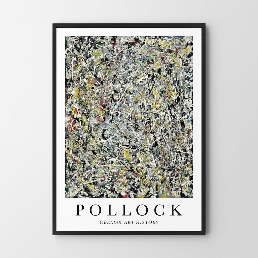 Plakat obelisk art history Pollock