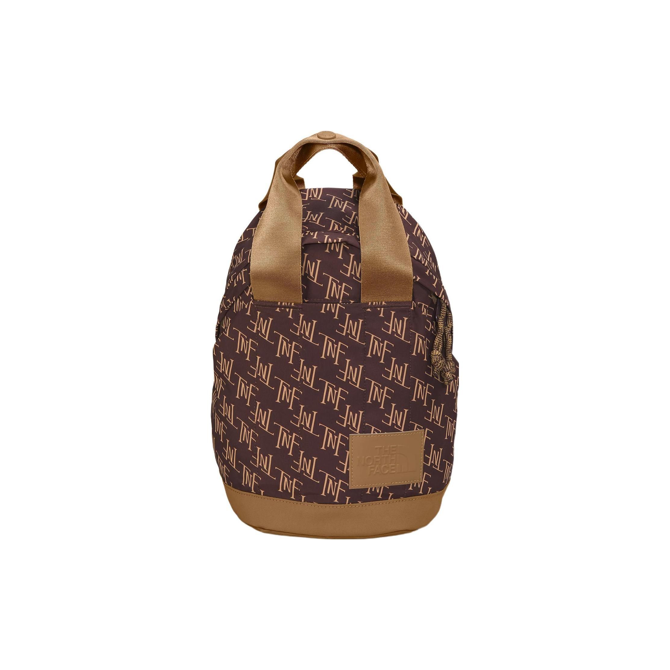 The North Face 5L Printed Logo Patch Backpack Women Backpack Coal-Brown NF0A81DVOS2 Mini