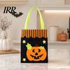 Ghost Pattern Gift Bags Halloween Candy Bag, Cute Pumpkin Tote for Kids, Spooky Kids Goody Cartoon Treat Bag Party, Trick or Favor Non-woven