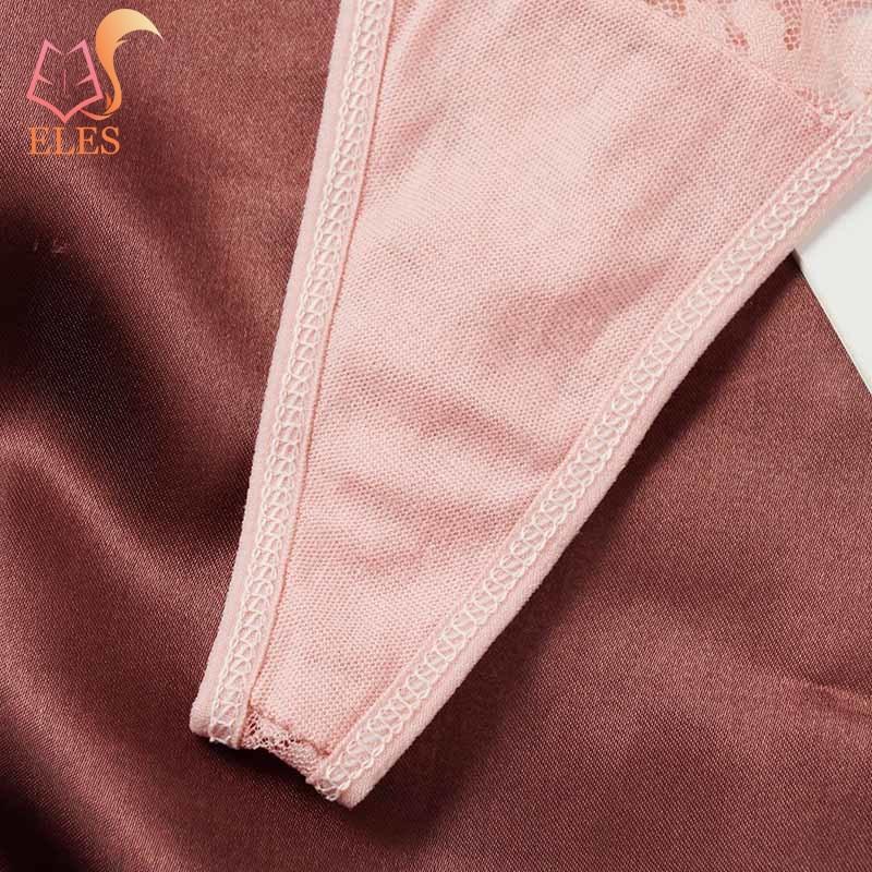 Sexy Thin Ladies Lace Mesh Light Panties Summer Sexy Comfortable Breathable Underwear Women's Thong