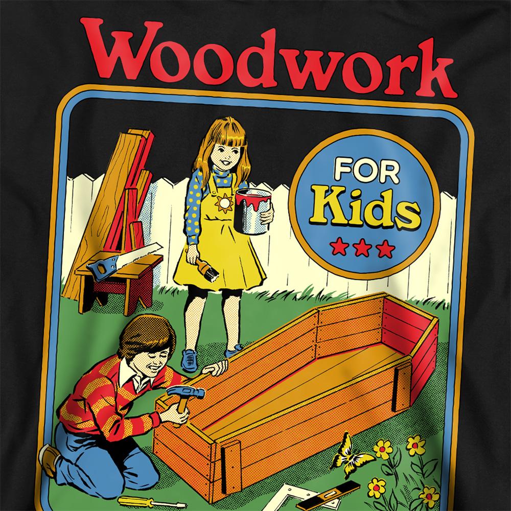 Steven Rhodes Unisex Adult Woodwork For Kids Sweatshirt